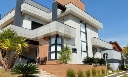 Casa em condomínio fechado com 4 quartos à venda na Estrada Municipal PLN-360, 920, Terras do Cancioneiro, Paulínia, 320 m2 por R$ 2.790.000