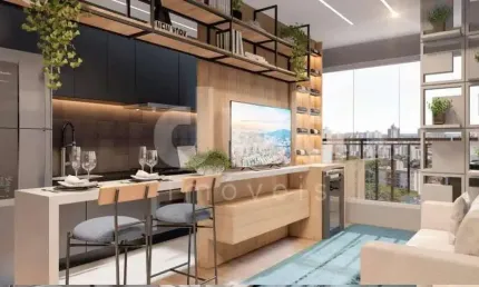 Apartamento com 1 quarto à venda na Rua João Preda, 215, Parque Rural Fazenda Santa Cândida, Campinas, 35 m2 por R$ 420.000