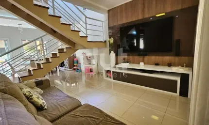 Casa em condomínio fechado com 3 quartos à venda na Rua Jacarandá Brasiliana, 2364, Residencial Real Parque Sumaré, Sumaré, 200 m2 por R$ 1.370.000