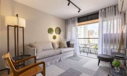 Apartamento com 1 quarto para alugar na Rua Alferes Domingos, 105, Centro, Campinas, 48 m2 por R$ 3.800
