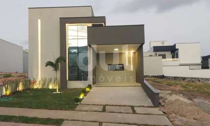 Casa em condomínio fechado com 3 quartos à venda na Avenida Mario Gil, 650, Loteamento Park Gran Reserve, Indaiatuba, 141 m2 por R$ 1.240.000