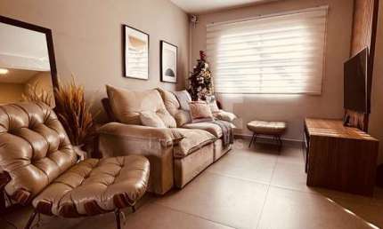 Casa em condomínio fechado com 3 quartos à venda na Rua Antonio Santos Silva, 23, Balneario Tropical, Paulínia, 91 m2 por R$ 733.000