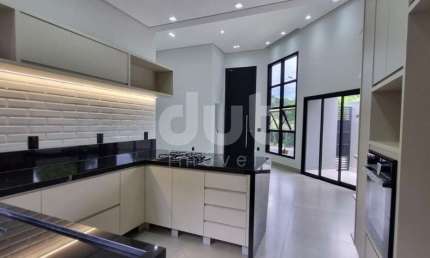Casa em condomínio fechado com 3 quartos à venda na Avenida Mario Gil, 650, Loteamento Park Gran Reserve, Indaiatuba, 124 m2 por R$ 1.157.000