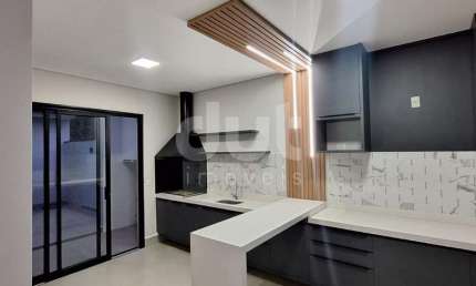Casa em condomínio fechado com 3 quartos à venda na Avenida Mario Gil, 650, Loteamento Park Gran Reserve, Indaiatuba, 138 m2 por R$ 1.090.000