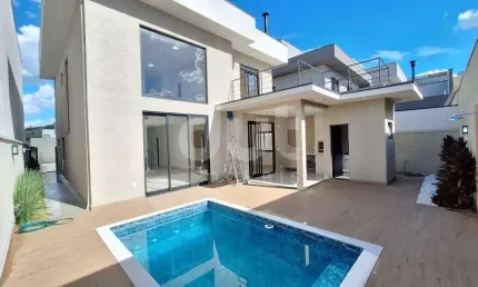 Casa em condomínio fechado com 4 quartos à venda na Estrada Municipal do Roncáglia, 1090, Residencial Mont' Alcino, Valinhos, 241 m2 por R$ 2.067.000