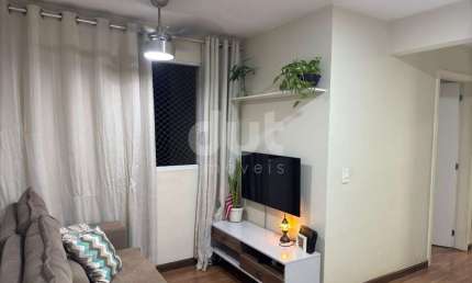 Apartamento com 2 quartos à venda na Rua Maria Grassi Sinigaglia, 128, Recanto Fortuna, Campinas, 48 m2 por R$ 198.010