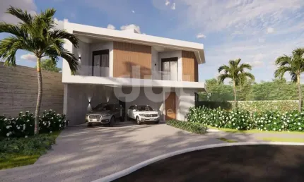Casa em condomínio fechado com 3 quartos à venda na Estrada Municipal PLN-360, 548, Parque Brasil 500, Paulínia, 178 m2 por R$ 1.700.000