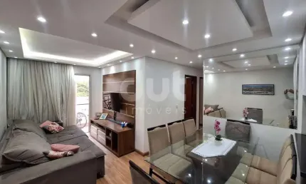 Apartamento com 3 quartos à venda na Rua Joaquim Lacerda Coelho, 831, Jardim Capivari, Campinas, 68 m2 por R$ 350.000