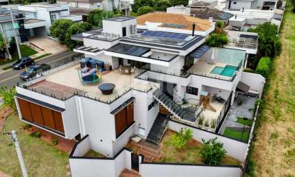 Casa em condomínio fechado com 3 quartos à venda na Rua Elvira Del Álamo Cabrino, 3000, Swiss Park, Campinas, 438 m2 por R$ 4.900.000