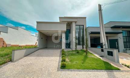 Casa em condomínio fechado com 3 quartos à venda na Avenida Luís Greco, 500, Vila Monte Alegre, Paulínia, 140 m2 por R$ 1.040.000