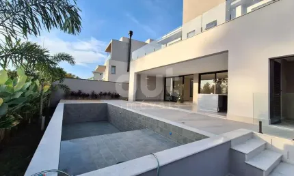 Casa em condomínio fechado com 4 quartos à venda na Rua das Palmas, 11, Alphaville Dom Pedro, Campinas, 344 m2 por R$ 4.080.000