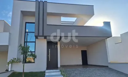 Casa em condomínio fechado com 3 quartos à venda na Avenida Presidente Juscelino Kubitschek de Oliveira, 1, Jardim Flamboyant, Paulínia, 156 m2 por R$ 1.195.000
