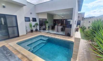 Casa em condomínio fechado com 3 quartos para alugar na Estrada Municipal Adelina Segantini Cerqueira Leite, 100, Alphaville, Campinas, 186 m2 por R$ 14.500