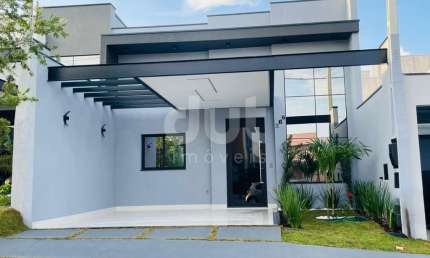 Casa em condomínio fechado com 3 quartos à venda na Avenida Gentil Martins, 704, Jardins do Império, Indaiatuba, 108 m2 por R$ 1.060.000