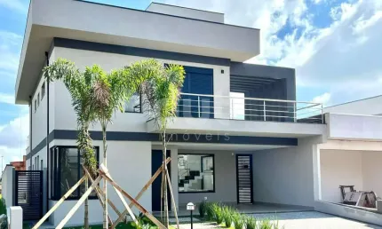 Casa em condomínio fechado com 3 quartos para alugar na Estrada Municipal PLN-360, 548, Parque Brasil 500, Paulínia, 244 m2 por R$ 12.000