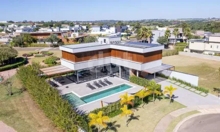 Casa em condomínio fechado com 5 quartos à venda na parque juruena, 21, residencial campo camanducaia, jaguariúna, 322 m2 por r$ 3.900.000