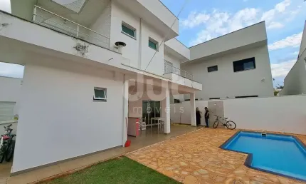 Casa em condomínio fechado com 3 quartos à venda na luis antonio adami, 100, residencial manacás, paulínia, 226 m2 por r$ 1.370.000