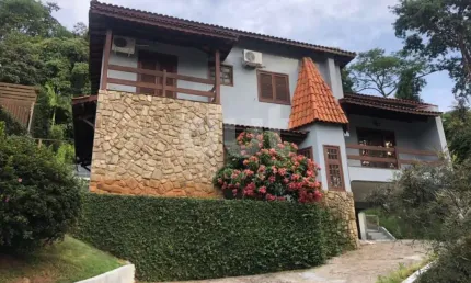 Casa em condomínio fechado com 4 quartos à venda na Estrada Francisco Von Zuben Km, km 2, Chácara Flora, Valinhos, 389 m2 por R$ 1.589.000