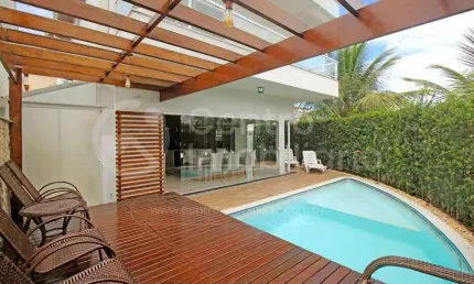 Casa à venda com piscina e 5 quartos em peruíbe, no bairro jd tres marias