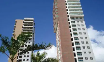 Apartamento com 2 quartos sendo 1 suíte com 55 m² no paradise village.