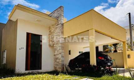 Casa em Condomínio, 3/4 sendo , 02 suítes, área gourmet, Parque das Nações -RN