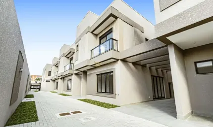 Casa em condomínio fechado com 3 quartos à venda na Rua Conde de São João das Duas Barras, Boqueirão, Curitiba, 105 m2 por R$ 698.600