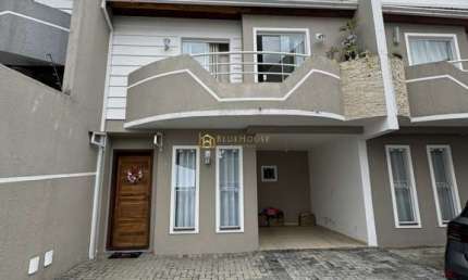 Casa em condomínio fechado com 3 quartos à venda na Rua Adelson Longo, Abranches, Curitiba, 132 m2 por R$ 649.000