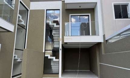 Casa com 3 quartos à venda na Rua Luiz Gallieri, Uberaba, Curitiba, 107 m2 por R$ 799.000