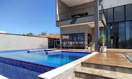 Casa com 4 dormitórios à venda, 630 m² por R$ 2.500.000,00 - Condomínio Shambala III - Atibaia/SP