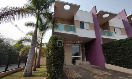 Casa 3 dormitórios, sendo 1 suíte para alugar em condomínio no jardim dos pinheiros, atibaia, sp