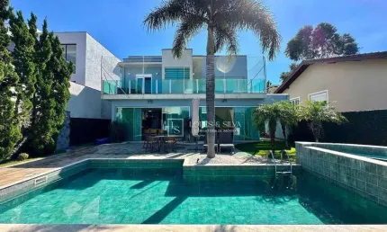 Casa com 4 dormitórios à venda, 390 m² por R$ 3.200.000,00 - Condomínio Figueira Garden - Atibaia/SP