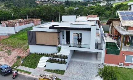 Casa com 3 dormitórios à venda, 200 m² por R$ 1.850.000 - Condomínio Reserva São Nicolau,  Atibaia, SP