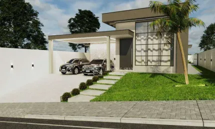 Casa com 4 dormitórios à venda, 250 m² por R$ 1.950.000,00 - Condomínio Figueira Garden - Atibaia/SP