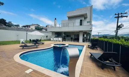 Casa com 4 dormitórios à venda, 418 m² por r$ 4.500.000,00 - condomínio figueira garden - atibaia/sp