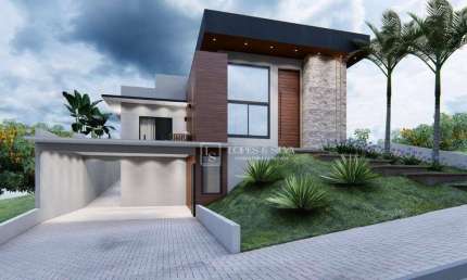 Casa com 4 dormitórios à venda, 241 m² por R$ 1.900.000 - Condomínio Figueira Garden - Atibaia/SP