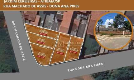 Terreno à venda, 141 m² por R$ 150.000,00 - Jardim das Cerejeiras - Atibaia/SP