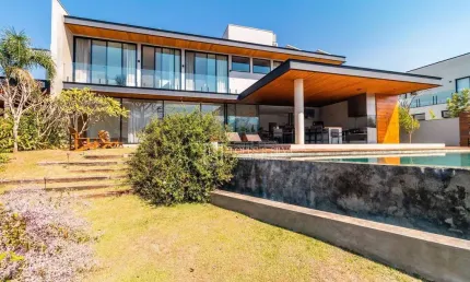 Casa com 4 dormitórios à venda, 462 m² por R$ 4.950.000,00 - Condomínio Figueira Garden - Atibaia/SP