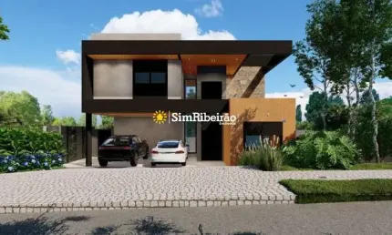 Casa em condomínio fechado com 4 quartos à venda na Avenida Doutor Paulo Roberto Carluci, Alphaville, Ribeirão Preto