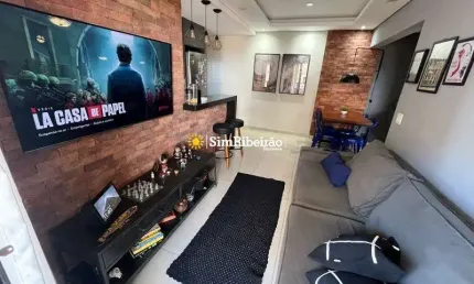 Apartamento a venda no edifício jardins de provence. bairro ribeirânia.