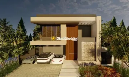 Casa em condomínio fechado com 3 quartos à venda na Avenida Doutor Paulo Roberto Carlucci, Alphaville, Ribeirão Preto