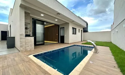 Casa térrea com 3 suítes e escritório à venda na vila do golf, ribeirão preto - sp