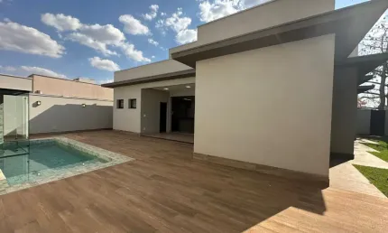 Casa térrea em terreno de esquina no terras de siena