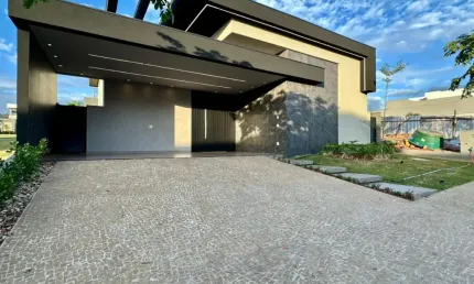 Casa térrea com 04 suítes e muita privacidade disponível para venda em condomínio na vila do golf - ribeirão preto