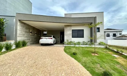 Linda casa térrea nova, recém construída, com 3 suítes à venda no jardim valência, em bonfim paulista - ribeirão preto / sp
