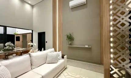 Casa finamente decorada com 03 suítes, energia fotovoltaica e armários planejados à venda na vila do golf, ribeirão preto / sp