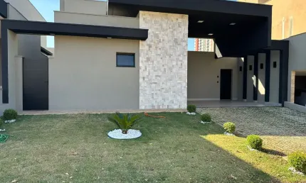 Casa térrea com 03 suítes e escritório à venda no quinta da primavera, ribeirão preto