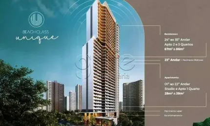 Apartamento com 2 quartos à venda na Avenida Rui Barbosa, 901, Meireles, Fortaleza por R$ 811.234