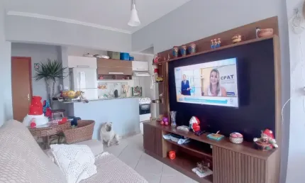 Apartamento com 1 quarto à venda no Balneário Maracanã, Praia Grande 
