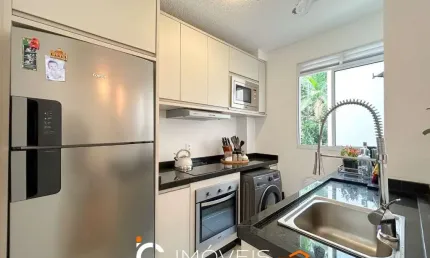 Apartamento com 2 dormitórios à venda, 45 m² por r$ 265.000,00 - itoupava central - blumenau/sc