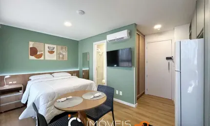 Apartamento com 1 dormitório à venda, 21 m² por r$ 455.000,00 - itoupava seca - blumenau/sc